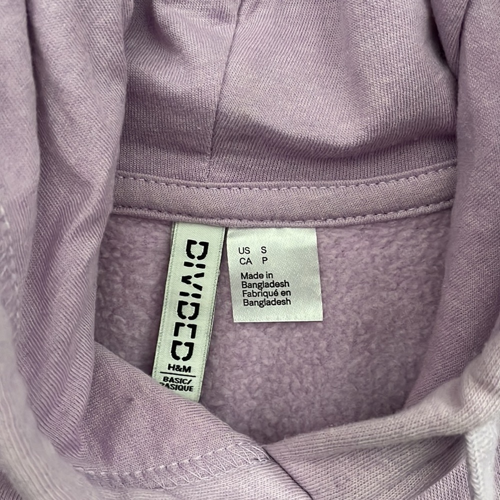 ❌SOLD❌ H&M 2 piece lilac sweatsuit - Picture 10 of 11